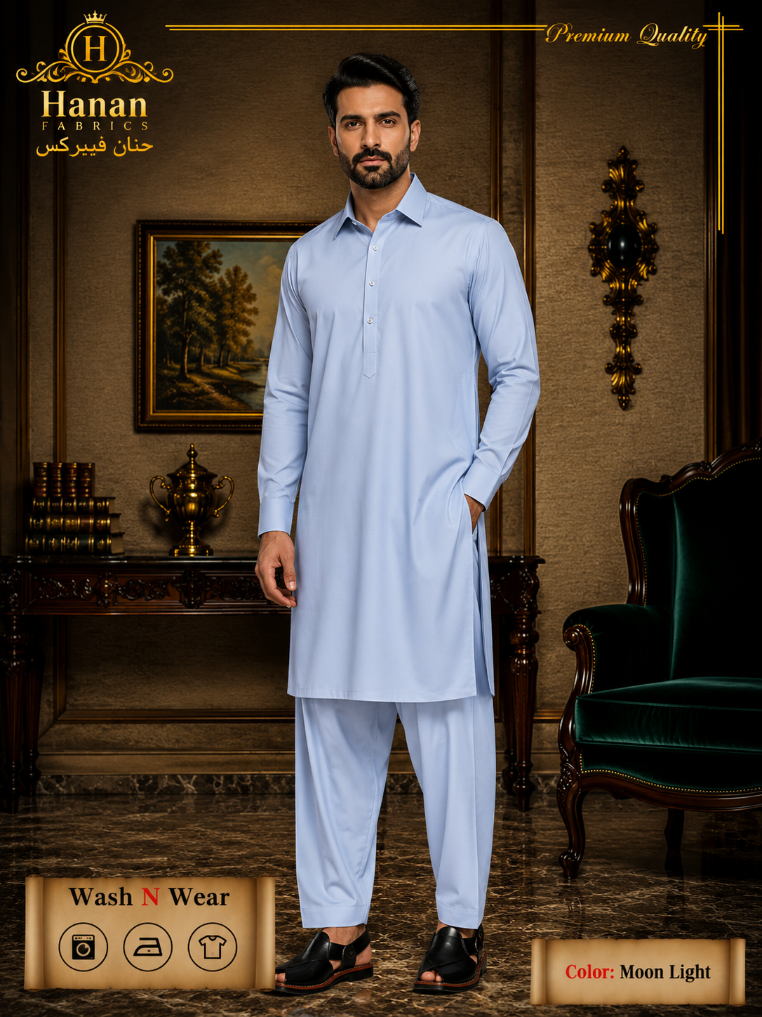 Premium Four Season Wash & Wear - Moon Light