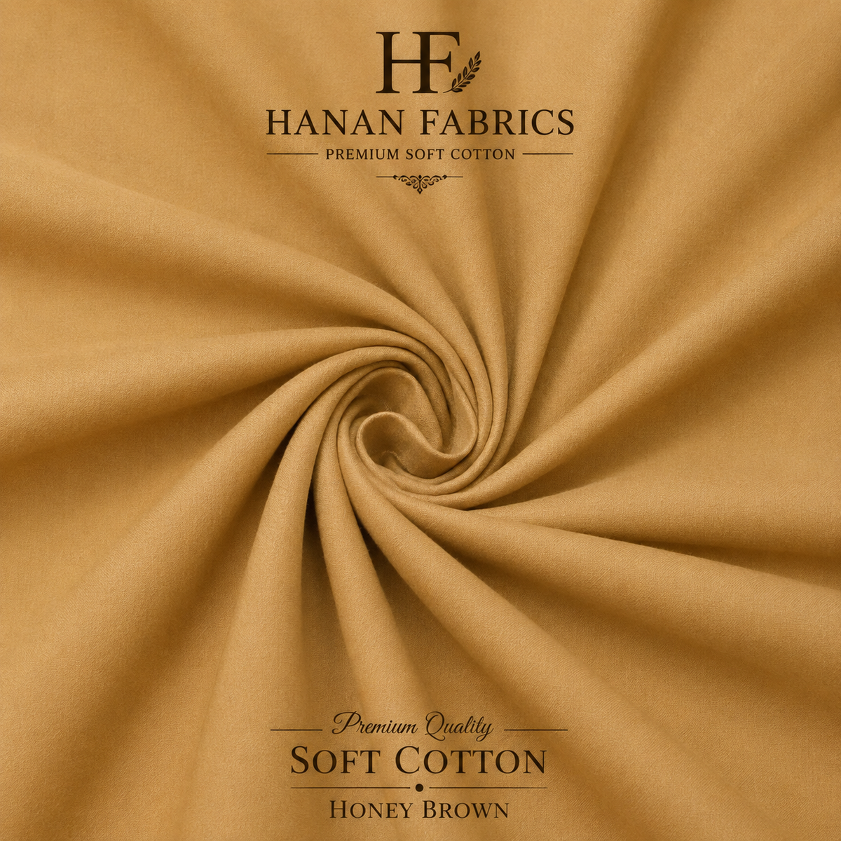 Premium Soft Cotton - Honey Brown