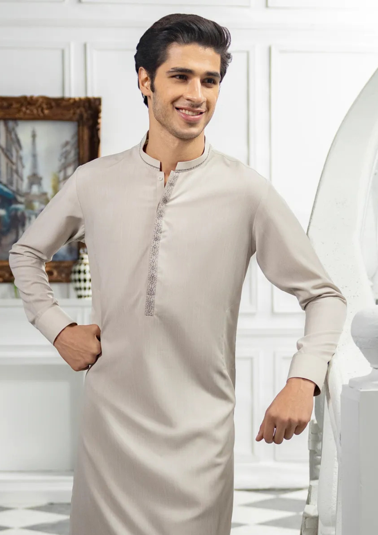 Premium Wash & Wear - Khaaki