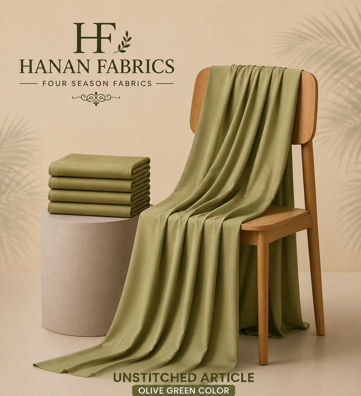 Premium Four Season Wash & Wear - Olive Green