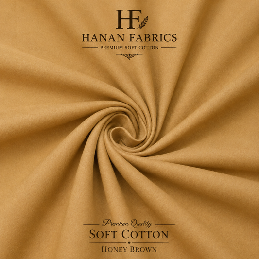 Premium Soft Cotton - Honey Brown